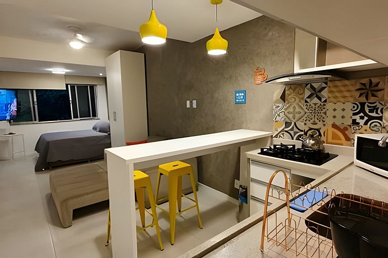 Lindo Studio em Copacabana Prox. Metro e da Praia