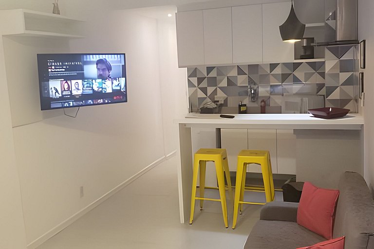 Studio Aconchegante em Copa Prox da Praia e Metro