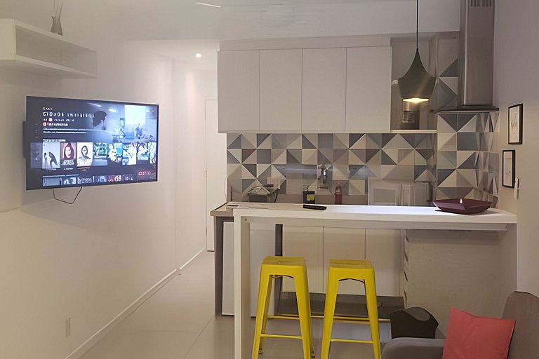 Studio Aconchegante em Copa Prox da Praia e Metro