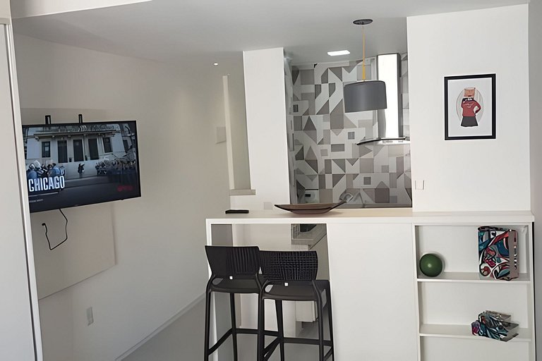 Studio Recém Reformado Prox. Metro e da Praia Copa