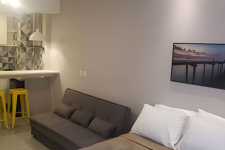 Studio em Copacabana Menos de 100 metros da Praia