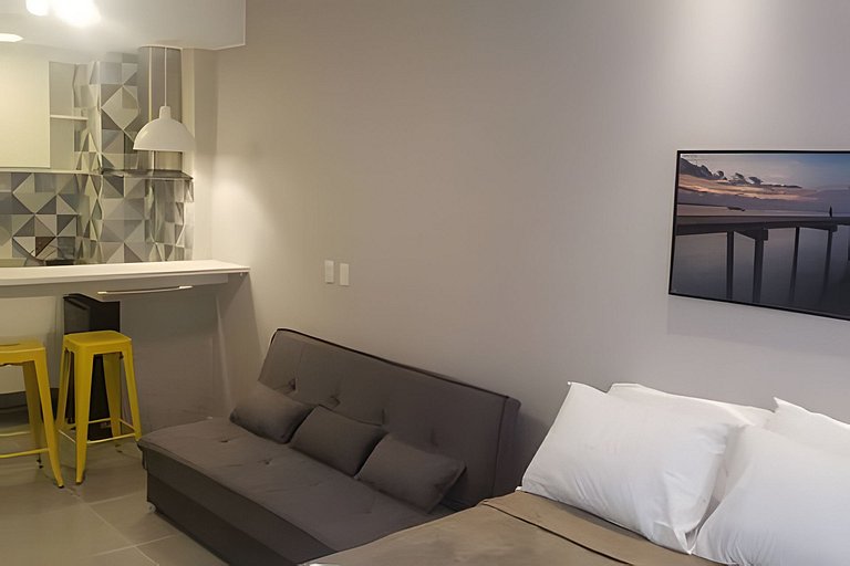 Studio em Copacabana Menos de 100 metros da Praia