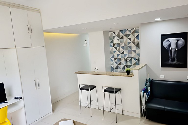 Studio Próximo do Metro e Praia