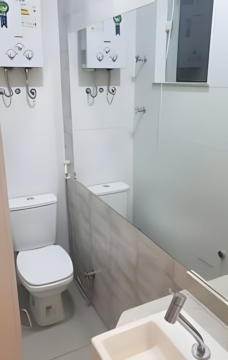 Studio em Copacabana próximo do metrô e da praia