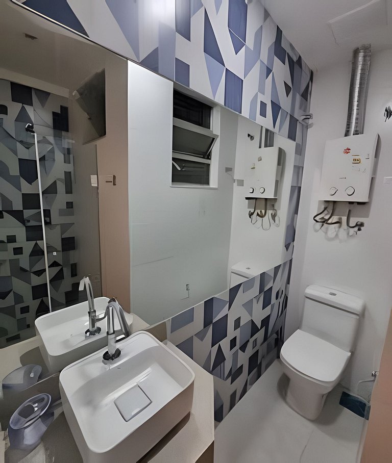Adorável Studio | Praia e Metro