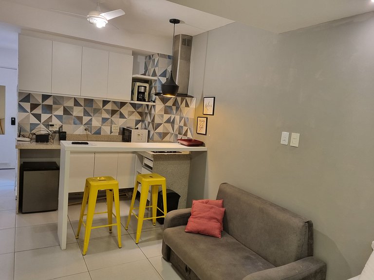 Studio Aconchegante em Copa Prox da Praia e Metro