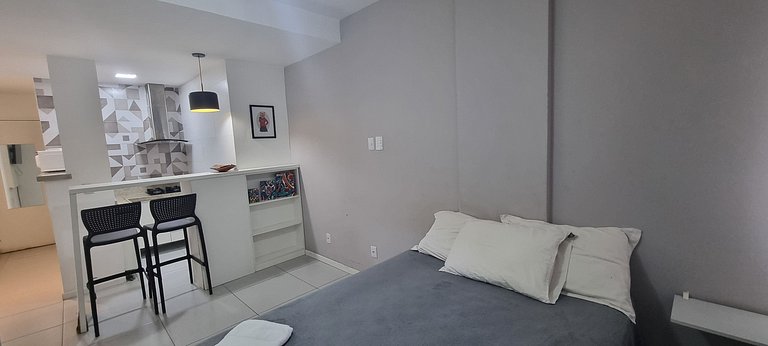 Studio Recém Reformado Prox. Metro e da Praia Copa