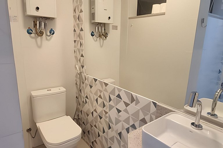 Adorável Studio | Praia e Metro