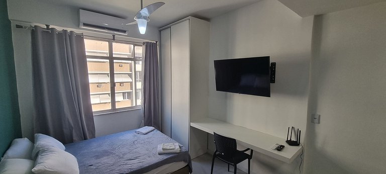 Adorável Studio | Praia e Metro