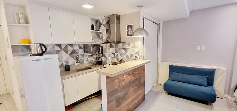 Lindo Studio em Copacabana, Prox. Da Praia e Metro