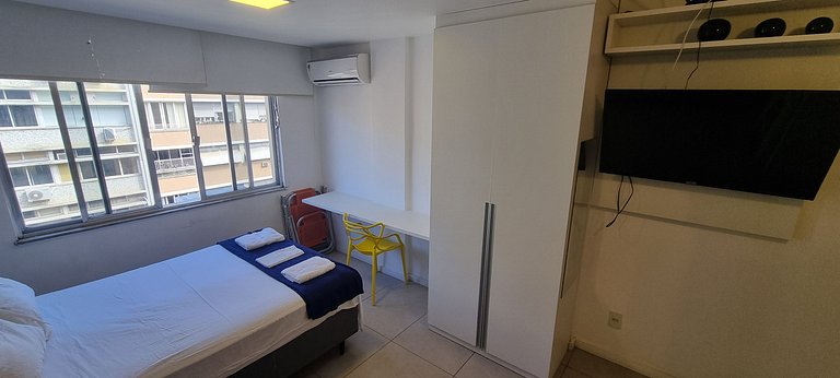 Studio Completo Próximo da Praia e do Metrô