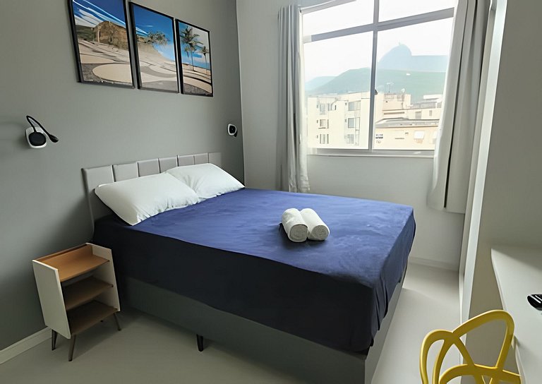 Adorável Studio | Praia e Metro