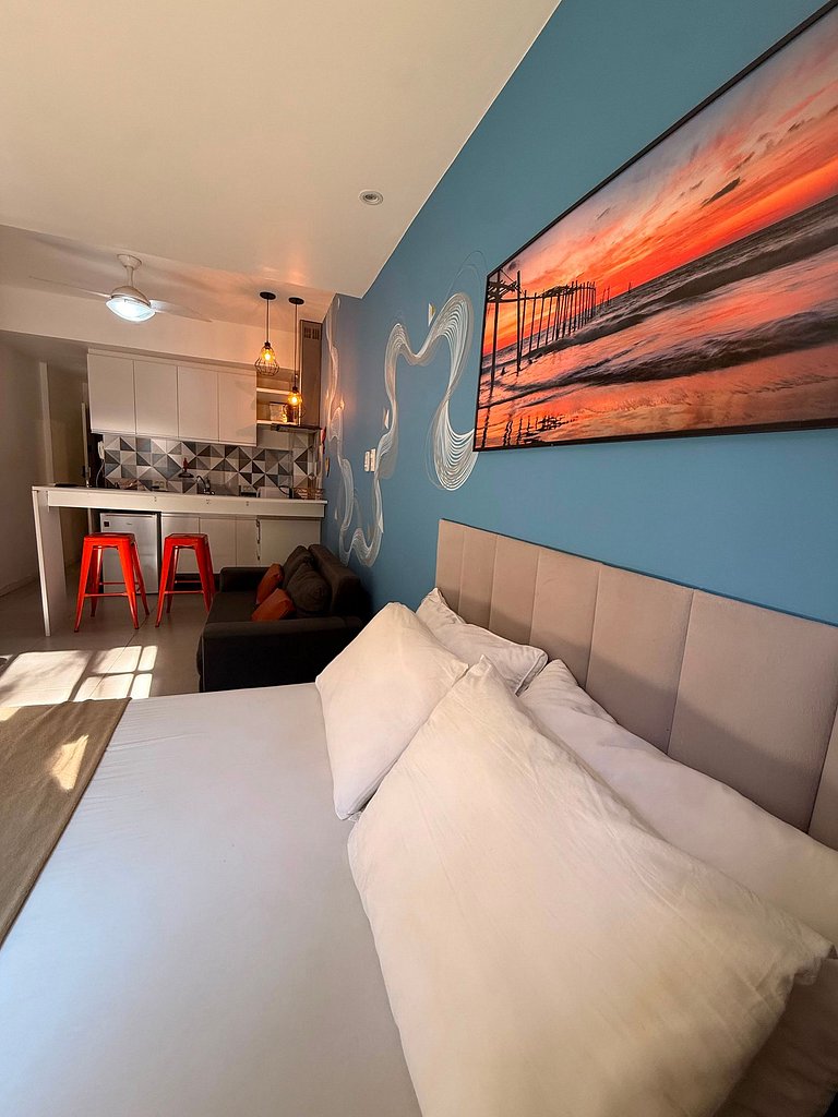 Studio em Copacabana próximo do metrô e da praia